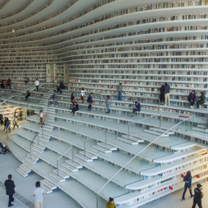 天津滨海最美图书馆