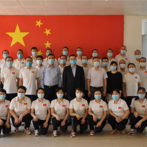 中国驻苏丹大使马新民慰问陕西援苏丹医疗队