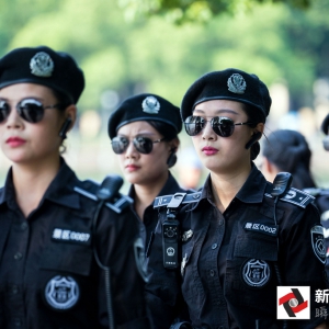 G20杭州峰会：女子巡逻队现身西湖成靓丽风景