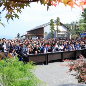 第三届七彩长滩彩林节在南江正直举办