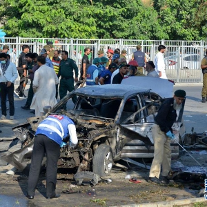 巴基斯坦自杀式炸弹袭击死亡人数增至26人