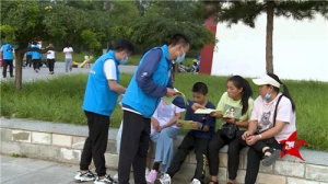 山西省灵丘县宣传志愿服务队在行动