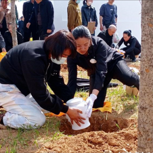 山西省运城市举办首届公益性生态安葬活动