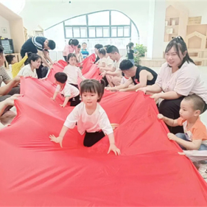 童心趣运动，九江蛟龙幼儿园亲子运动会热闹非凡！